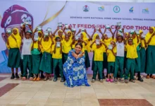 Beneficiaries of The Initiative, with the program manager RH-NHGSFP