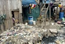 Contaminated water
