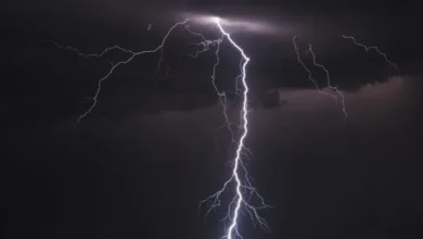 Died after a thunderstorm