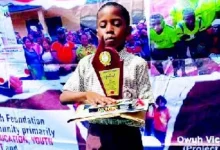 eight-year-old wins spelling bee competition