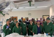 Twins conjoined at the head separated AI surgery