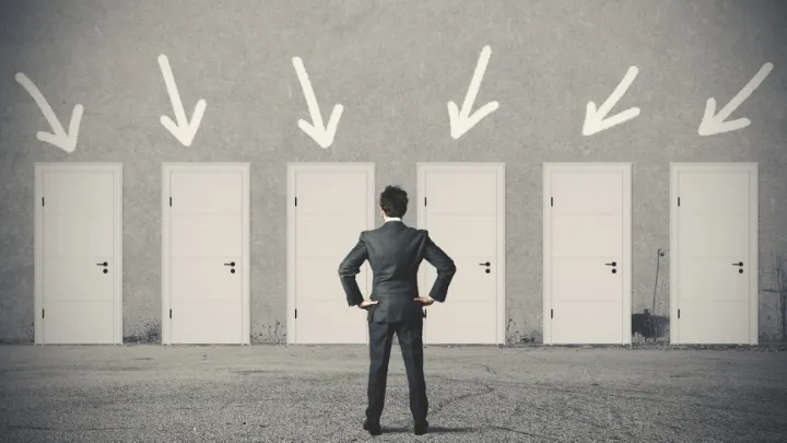 knowing how to actually choose.