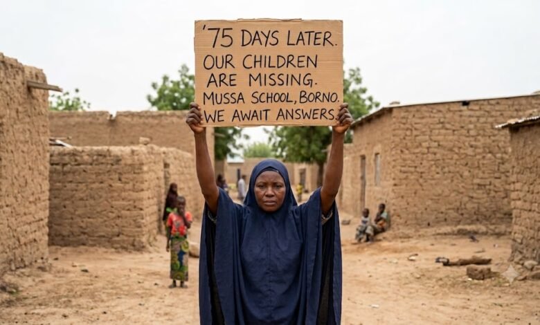 Borno school abduction 75 days