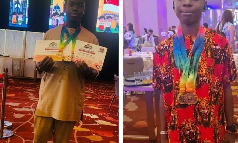 Nigerian students win medals at math olympiad
