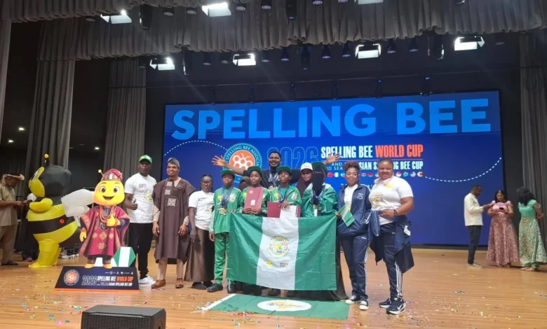 Nigerian Students Win Gold at Spelling Bee World Cup