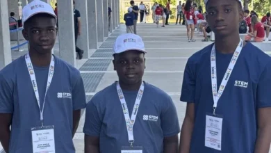Nigerian students STEM Olympiad Rome