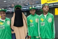Nigerian children at World Spelling Bee