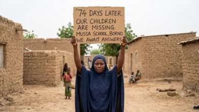 Borno school abduction 74 days
