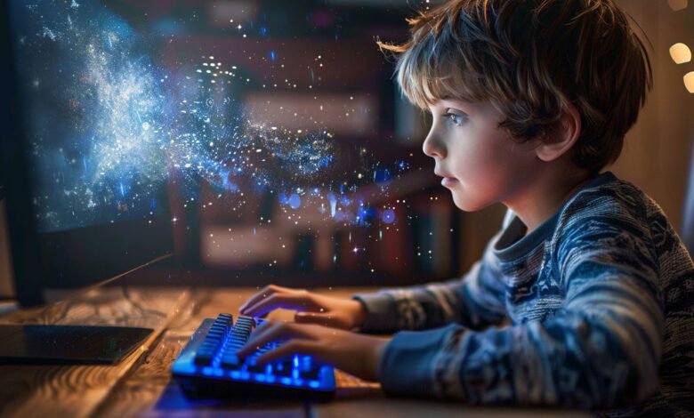 children using AI chatbots