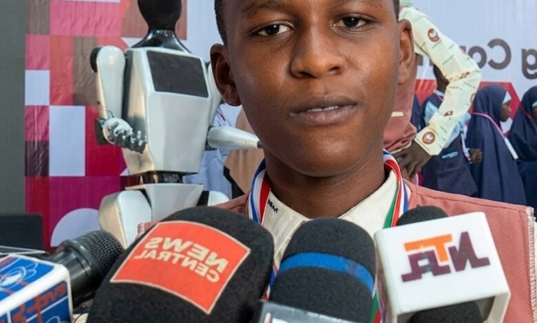 Borno students build robot teacher
