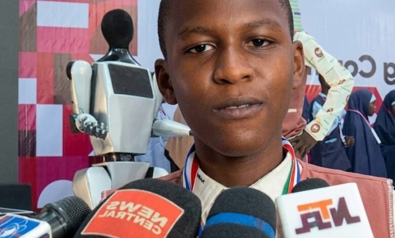 Borno students build robot teacher