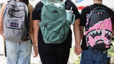 heavy backpacks put children at risk