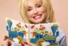 Dolly Parton promoting literacy and giving books to children through the Imagination Library