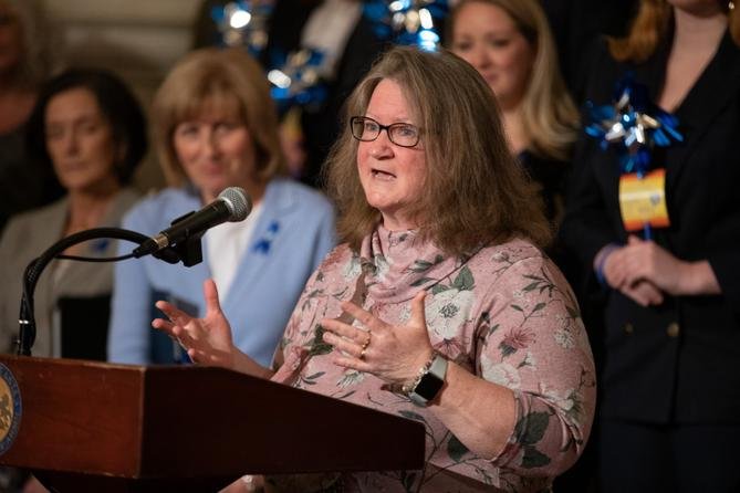 Cathleen Palm, child protection advocate and founder of the Center for Children’s Justice