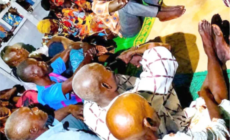 Abducted schoolchildren in Borno